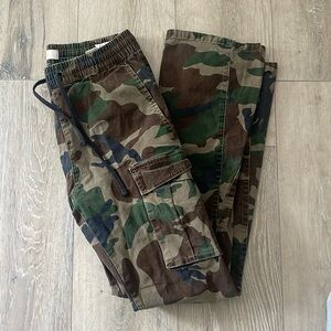 Camo cargos